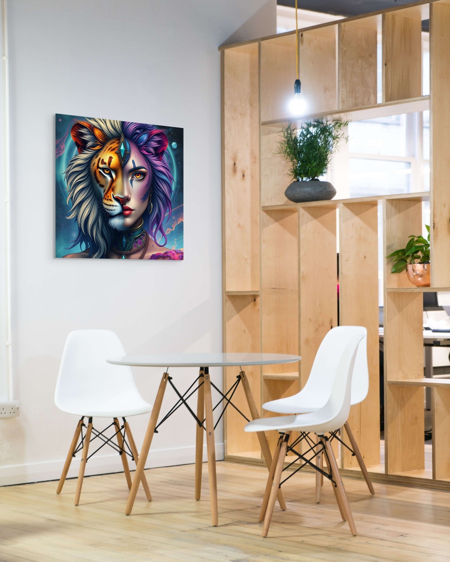 Luna Leonis Star - Canvas
