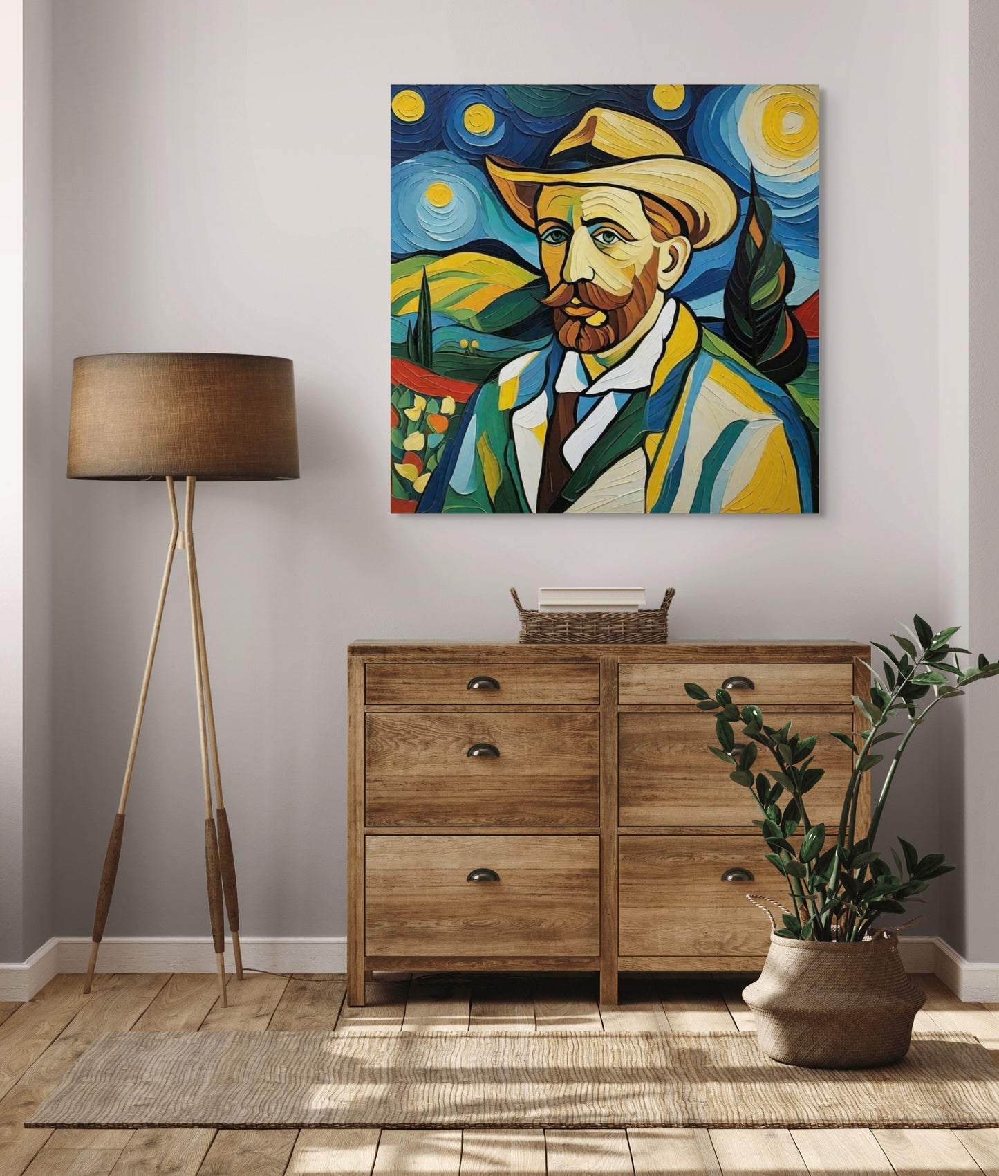 Starlit Stranger - Canvas